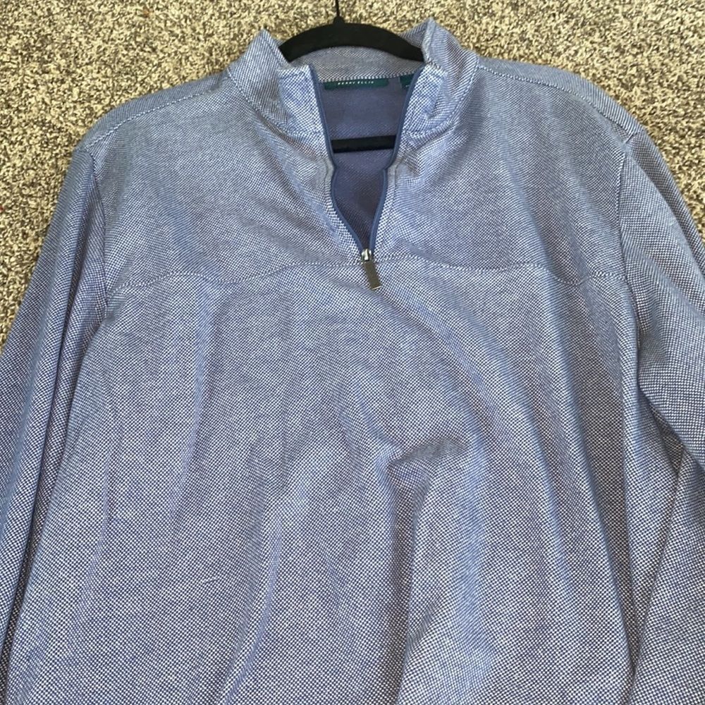 Perry Ellis Quarter Zip Pullover - Picture 9 of 10